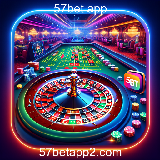 Descubra a emoção da roleta no 57bet app